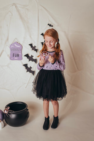 Eerie Eclipse Dress and Bloomer Set