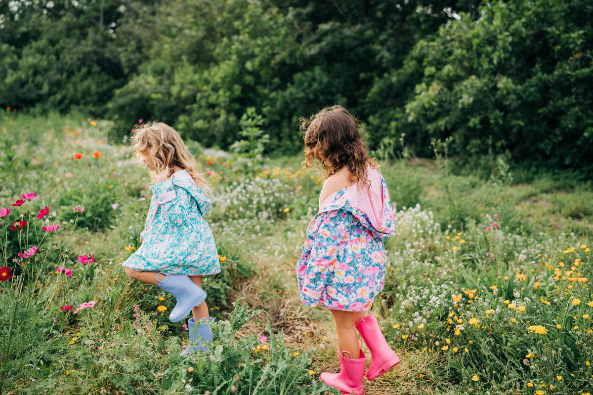 Whimsical Garden Raincoat