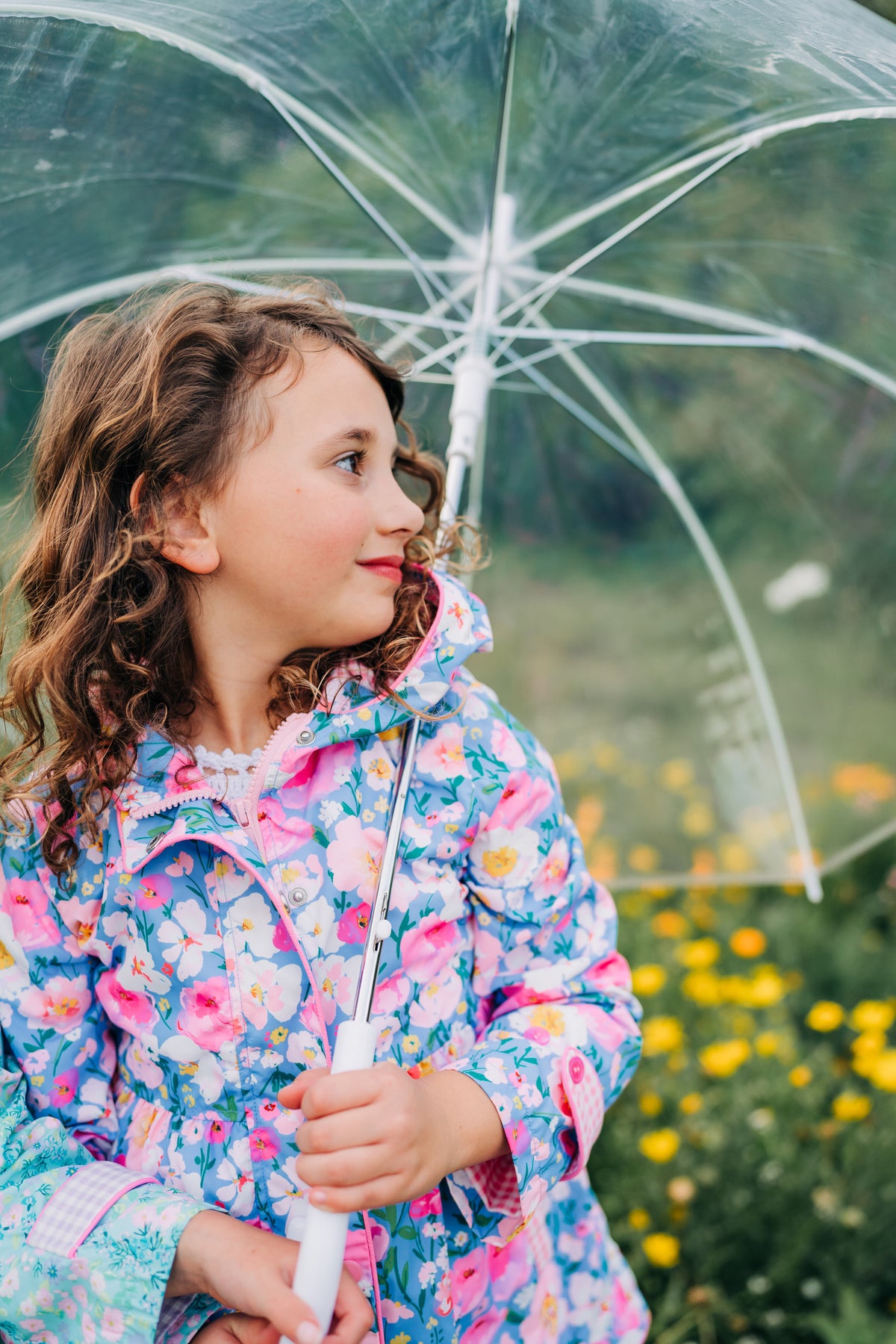 Whimsical Garden Raincoat