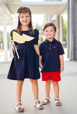 Navy Polo