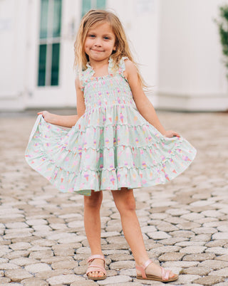 Scoop Me Up Smocked Dress