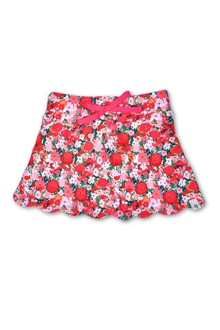 Fuchsia Bloom Athletic Skort