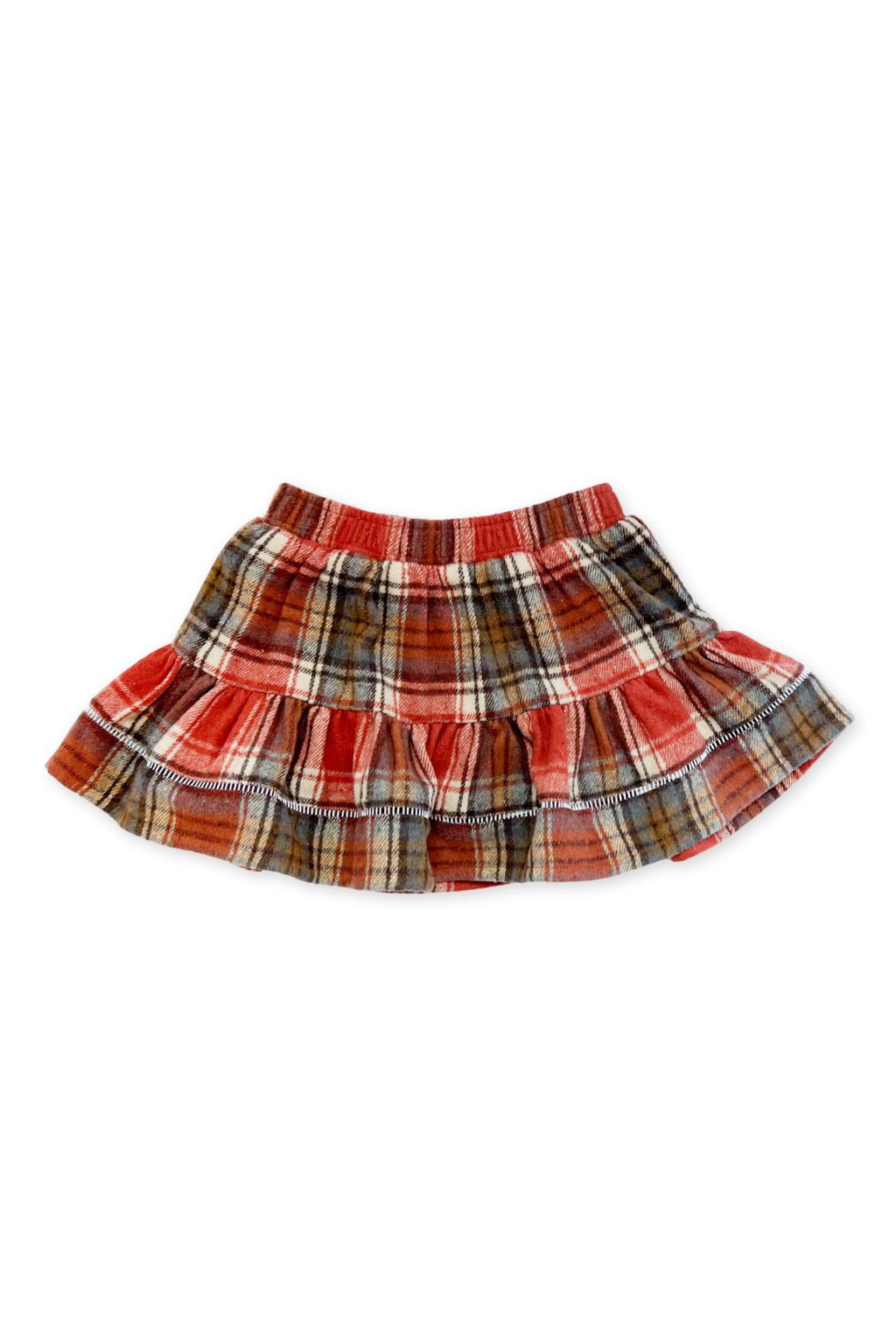 Fall Plaid Skort