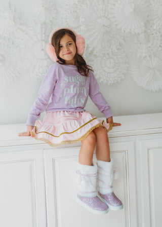 Frosted Lilac Snow Boots (*Runs small, size up)