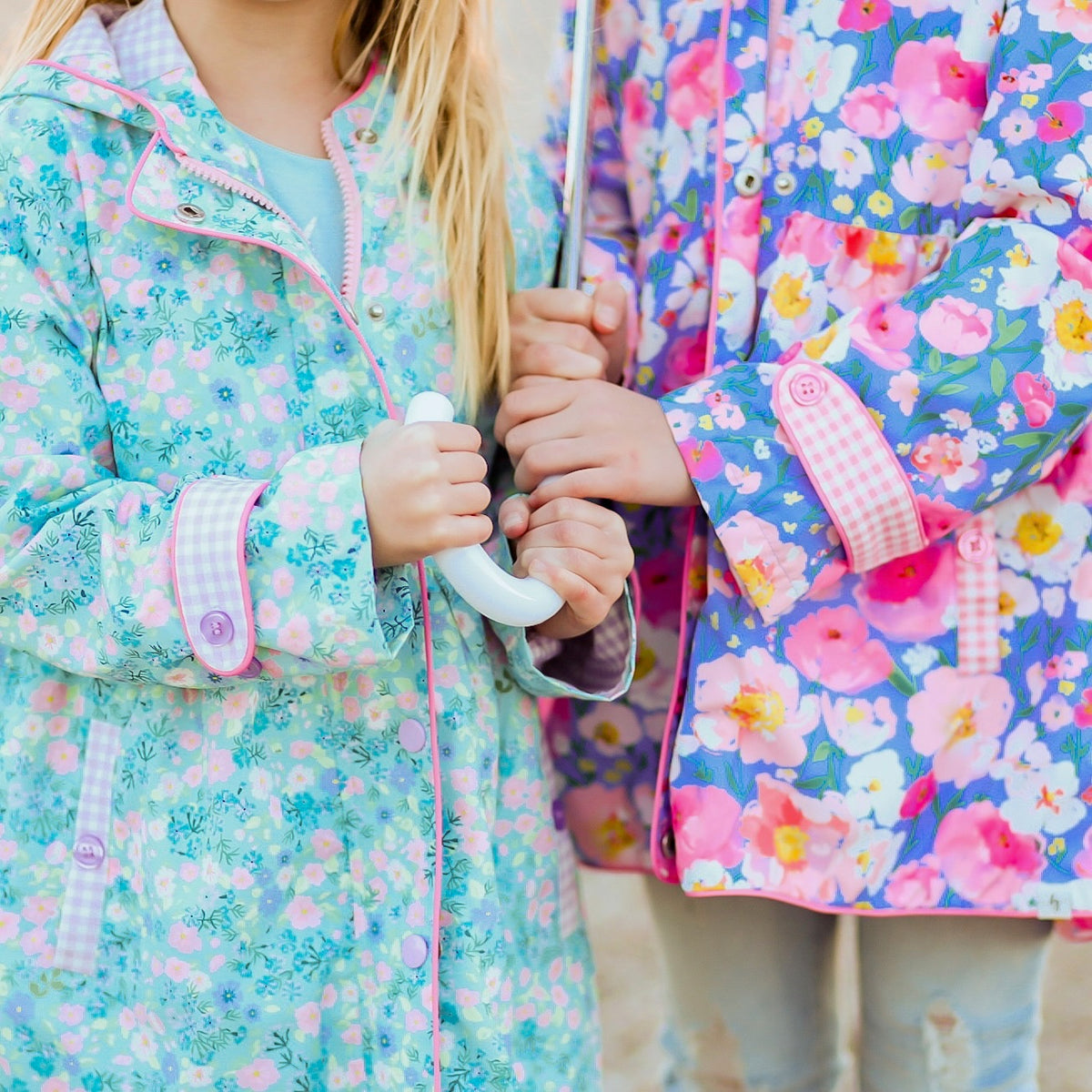 Whimsical Garden Raincoat