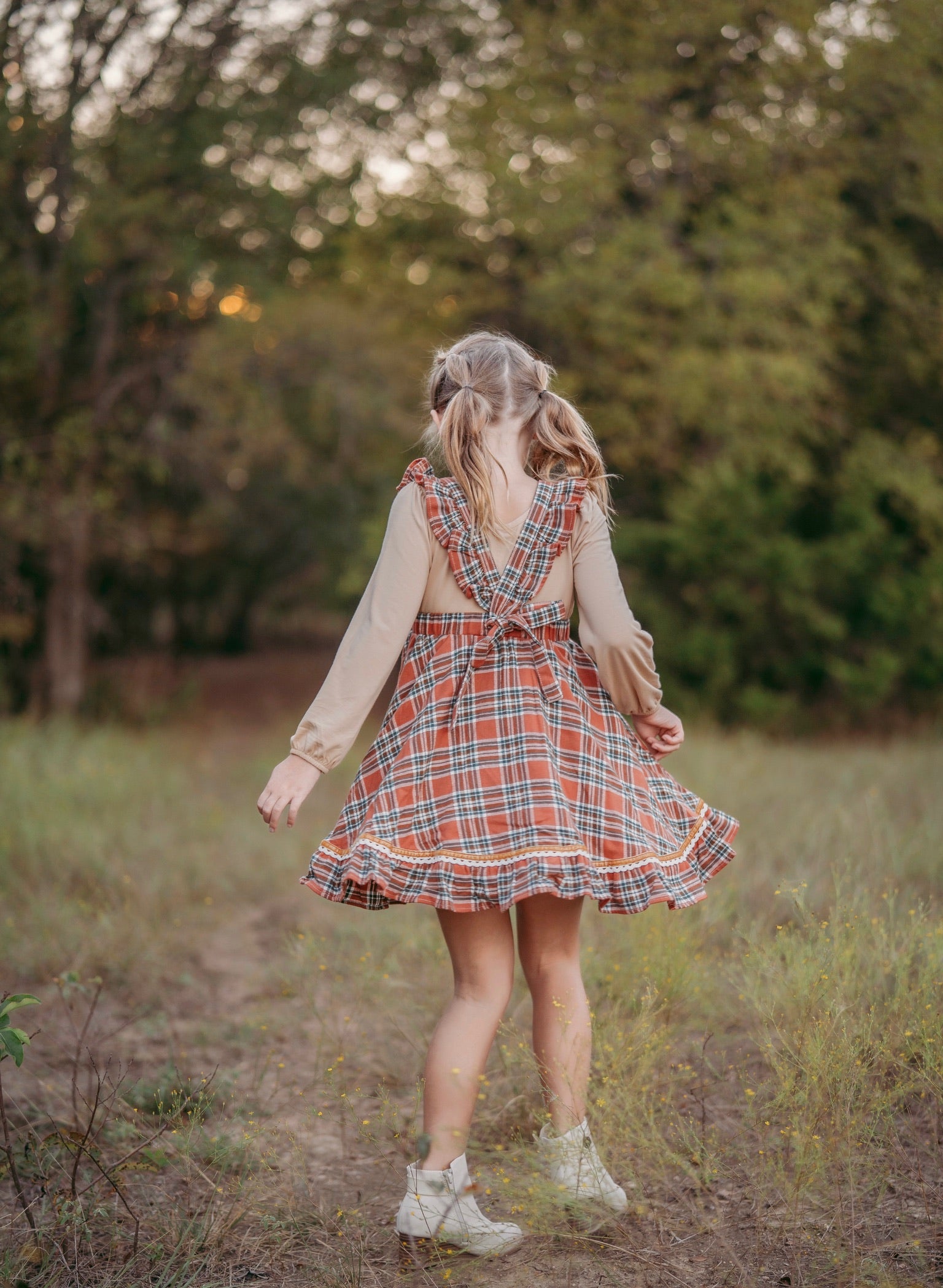 Tartan pinafore hotsell