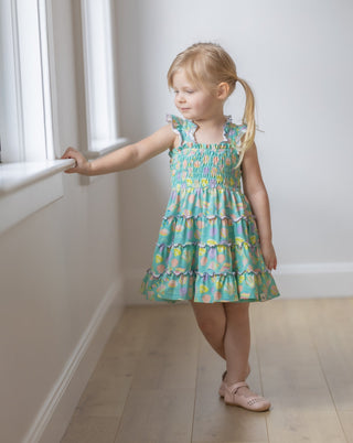 Seashell Smocked Dress