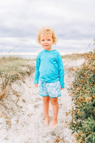 Summertime Blues Swim Shorts