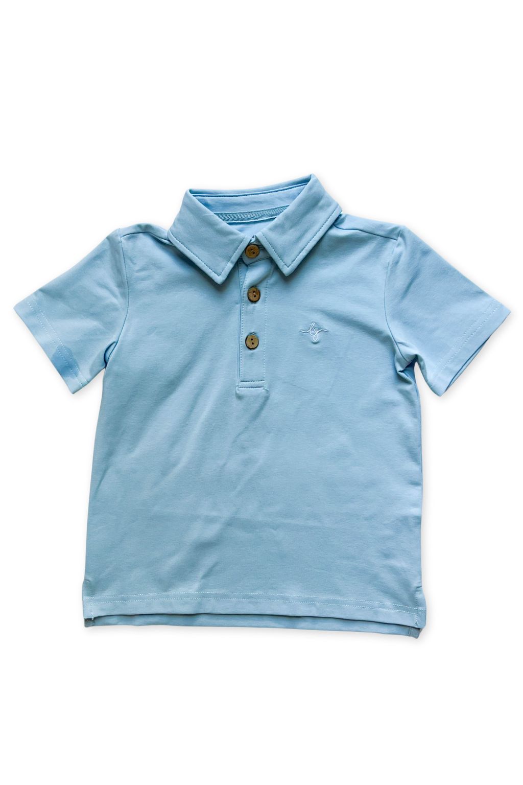 Soft Blue Polo