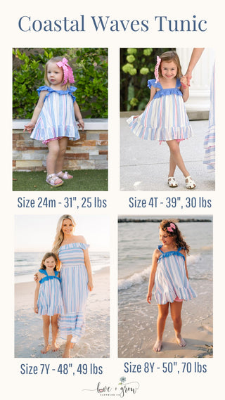 Coastal Waves Tunic Set