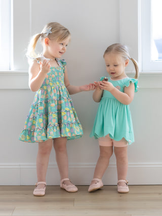 Seashell Smocked Dress