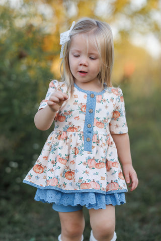 Pumpkin Party Tunic Set