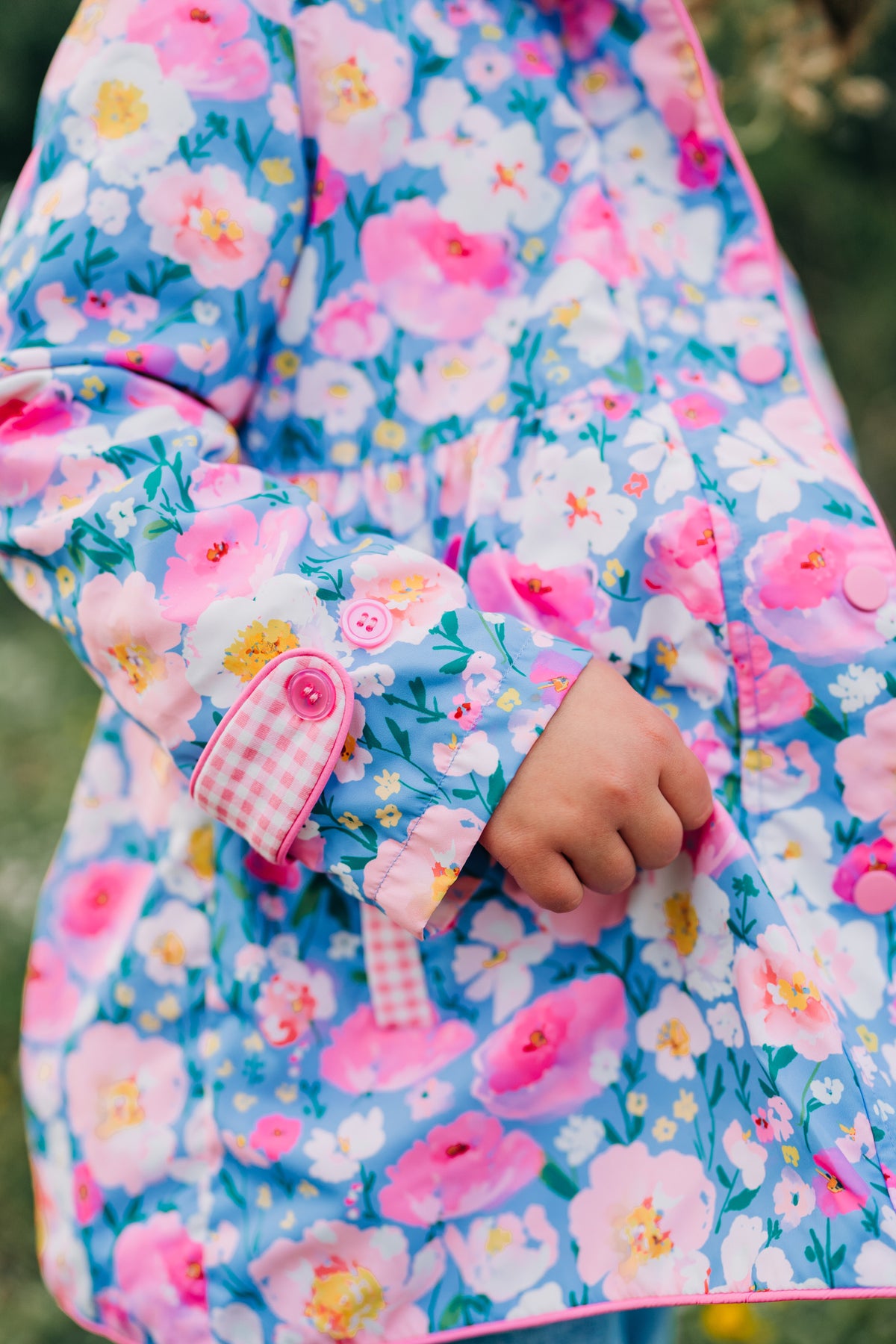 Whimsical Garden Raincoat