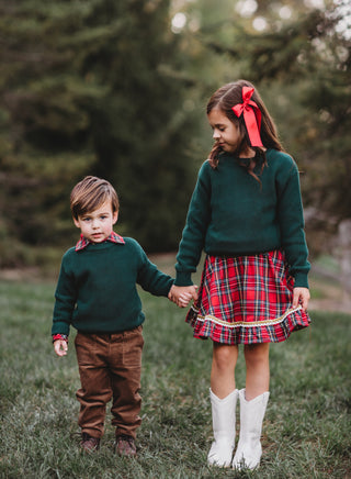 Christmas Tartan Skort