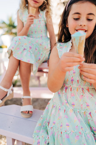 Scoop Me Up Smocked Dress