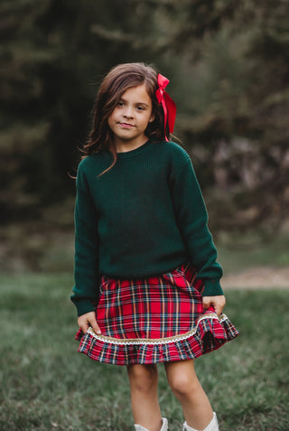 Christmas Tartan Skort