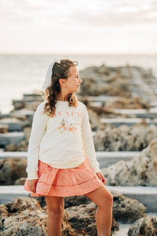 Boho Skort ~ Dusty Coral