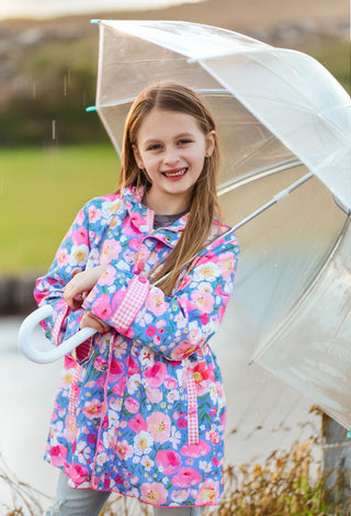 Whimsical Garden Raincoat