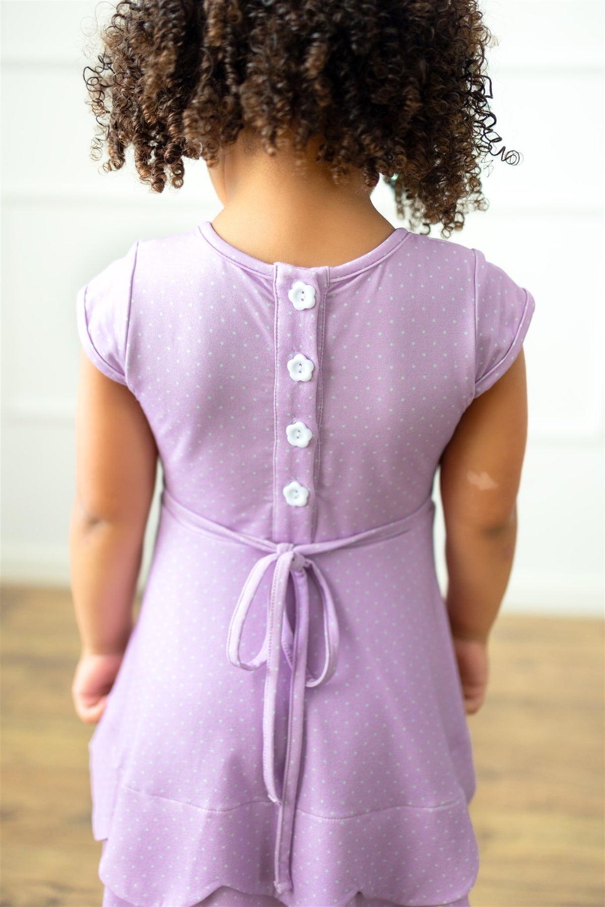 Purple Dot Scallop Basic