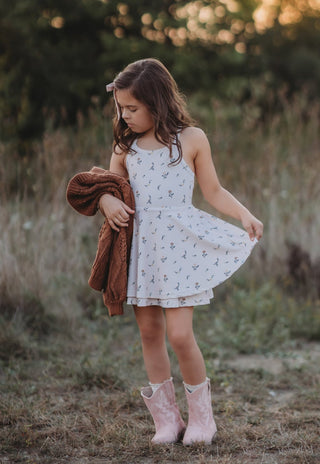 Dusty Pink Suede Boots