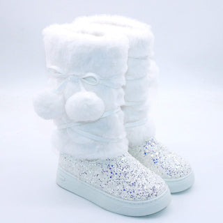 Snowy Stardust Snow Boots (*Runs small, size up)