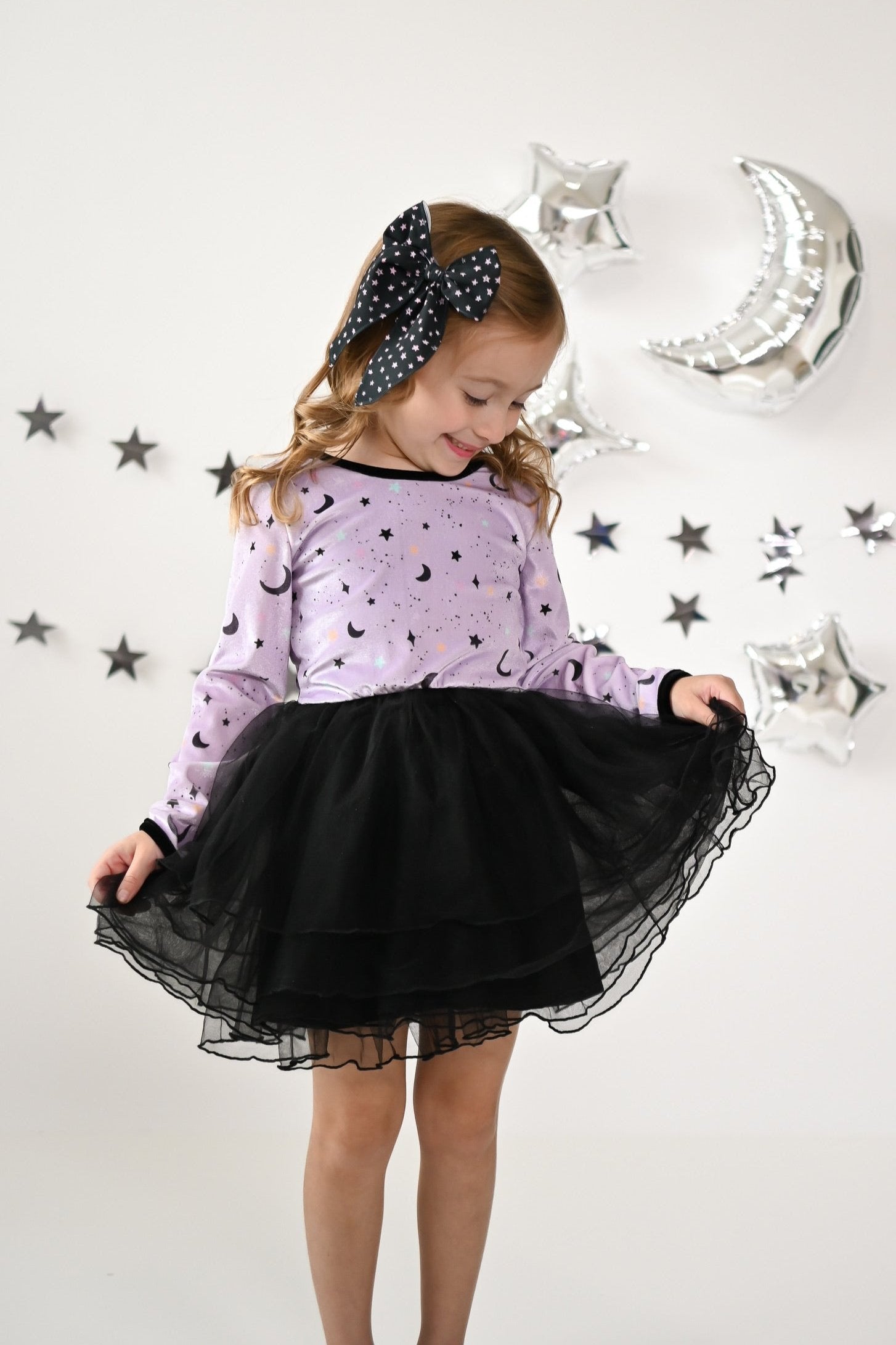 Eerie Eclipse Dress and Bloomer Set