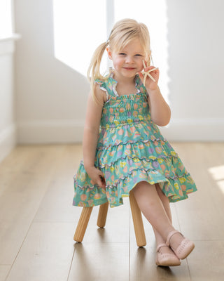 Seashell Smocked Dress