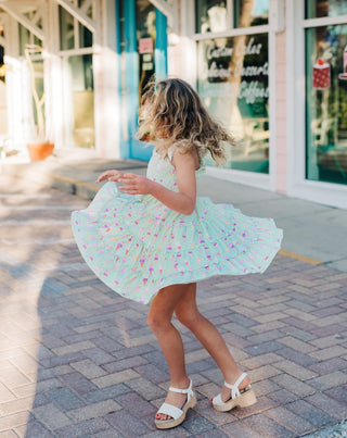 Scoop Me Up Smocked Dress