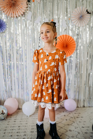 Spooky Cute Dress and Bloomer Set