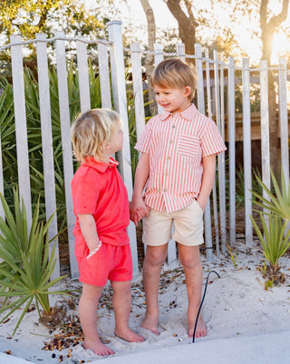 Nantucket Stripe Button-up Shirt