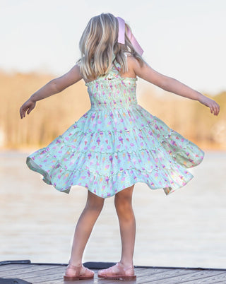 Scoop Me Up Smocked Dress