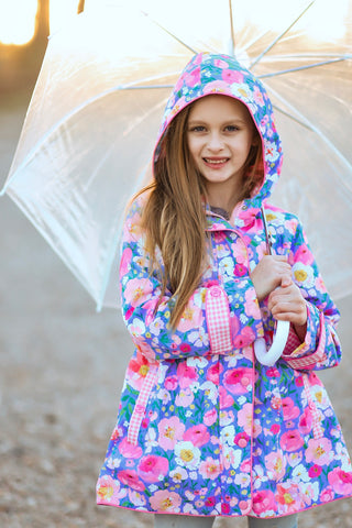 Whimsical Garden Raincoat