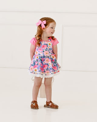 Whimsical Garden Skirted Romper Set