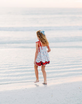 Bomb Pop Scallop Tunic Set