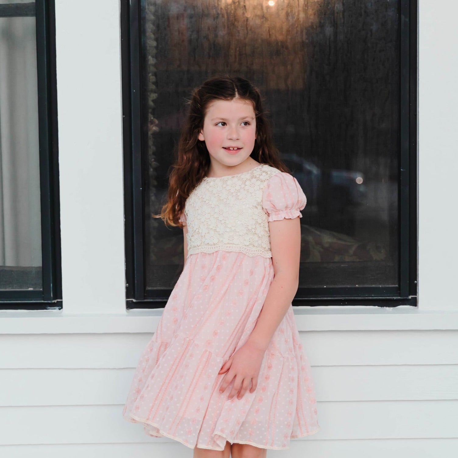 Marguerite Dress - Blush - Love and Grow Clothing Co